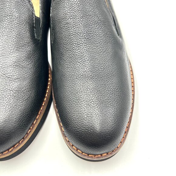 7N 7 NARROW WIDTH Softwalk Womens Whistle Black Leather‎ Comfort Loafers Shoes - Picture 5 of 12